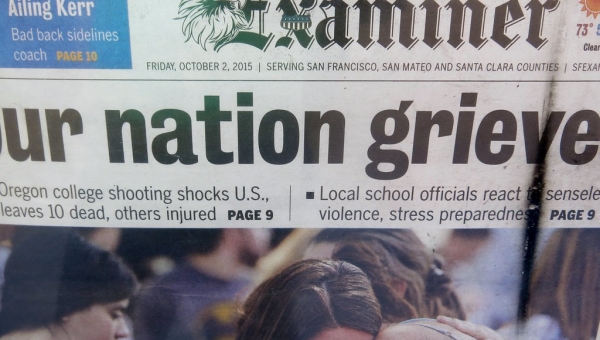WRF Board Chairman Rick Perrin Asks "What's Behind the Oregon College Shooting?"